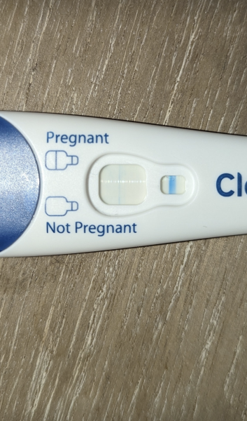 Evap line or faint positive pregnancy result?