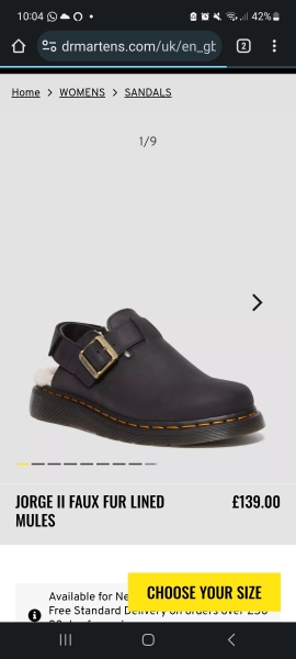 Autumn footwear for someone who doesn't like shoes