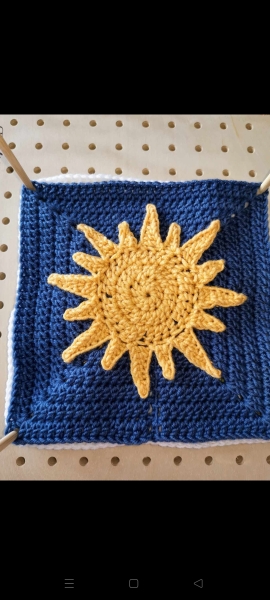 Woolly Hugs: A blanket in memory of JanH.