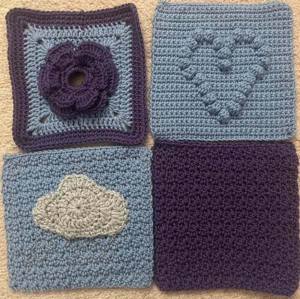 Woolly Hugs: A blanket in memory of JanH.