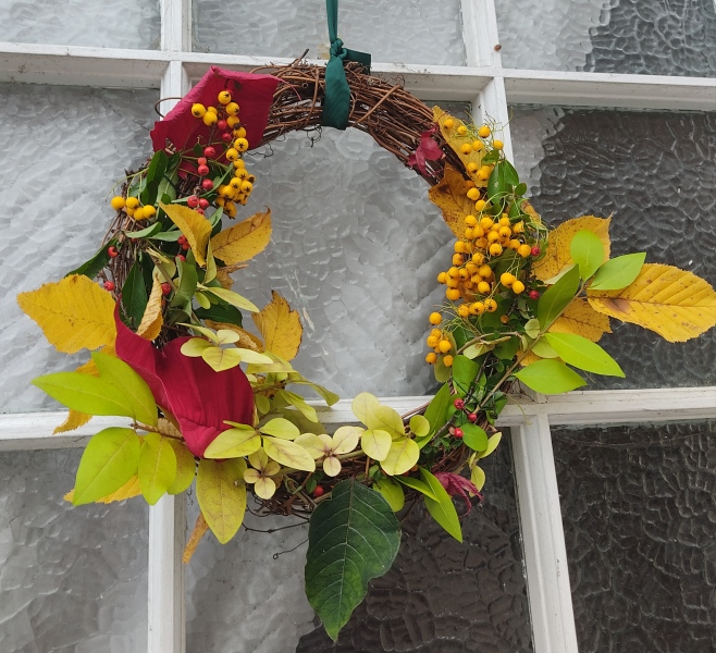 What's the thing with door wreaths?