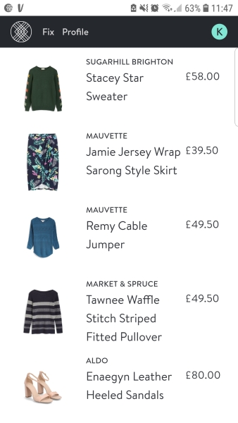 Stitch fix to close