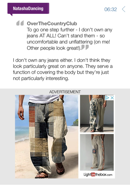 Never ever skinny jeans
