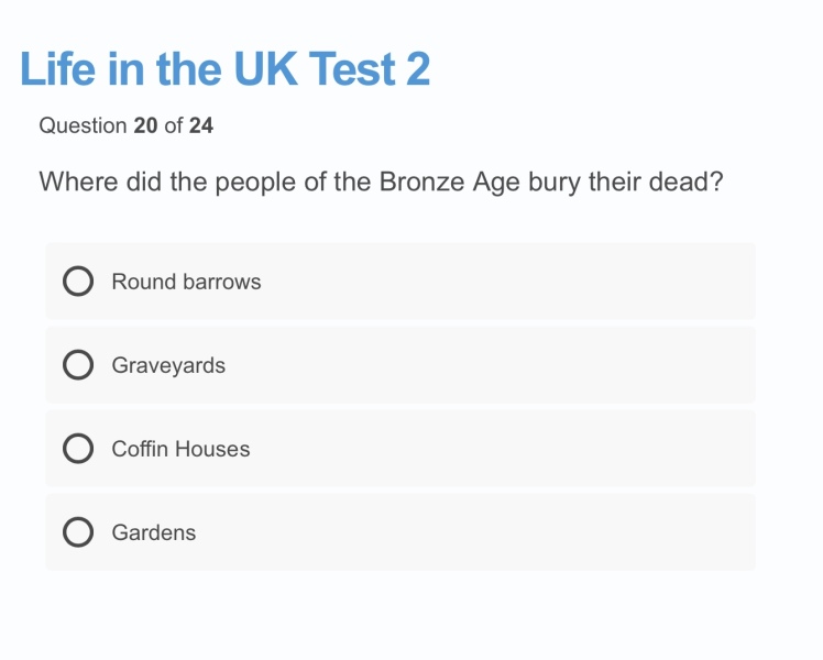 To resent the Life in the UK test?