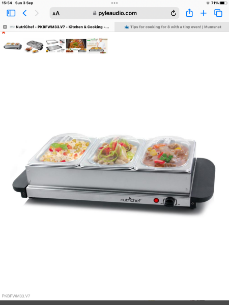 Tips for cooking for 8 with a tiny oven!