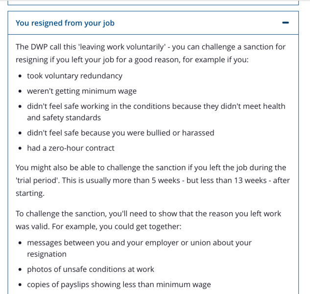 To tell work to stick it up their arse?