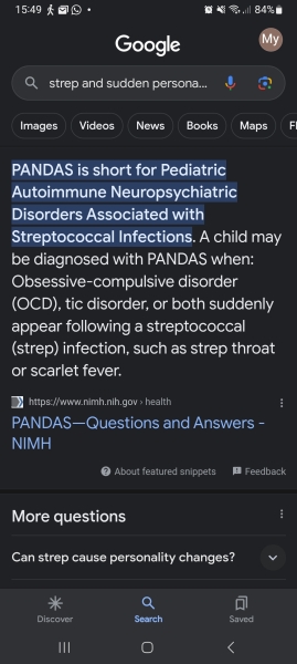 Overnight personality change - anxiety in 6yo