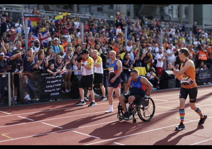Heart of Invictus  Well done that man!