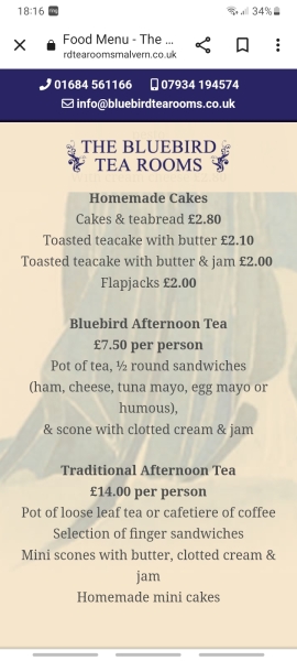 What do you want from a teashop?