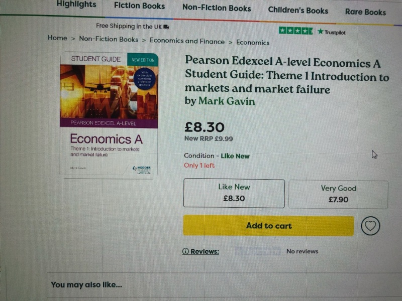 Economics A level Edxcel