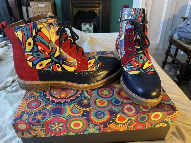 Check out my birthday boots!