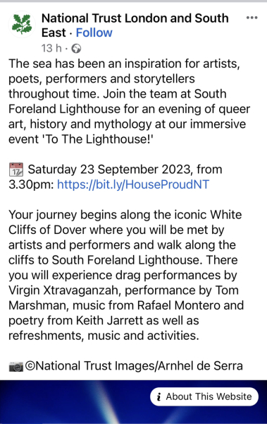 Queering lighthouses with the National Trust!
