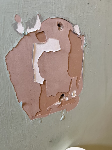 Do you have to make good when you remove fittings?