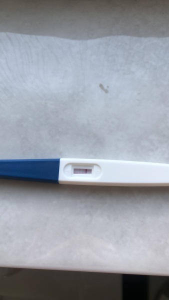 Faint positive or indent/evap line?