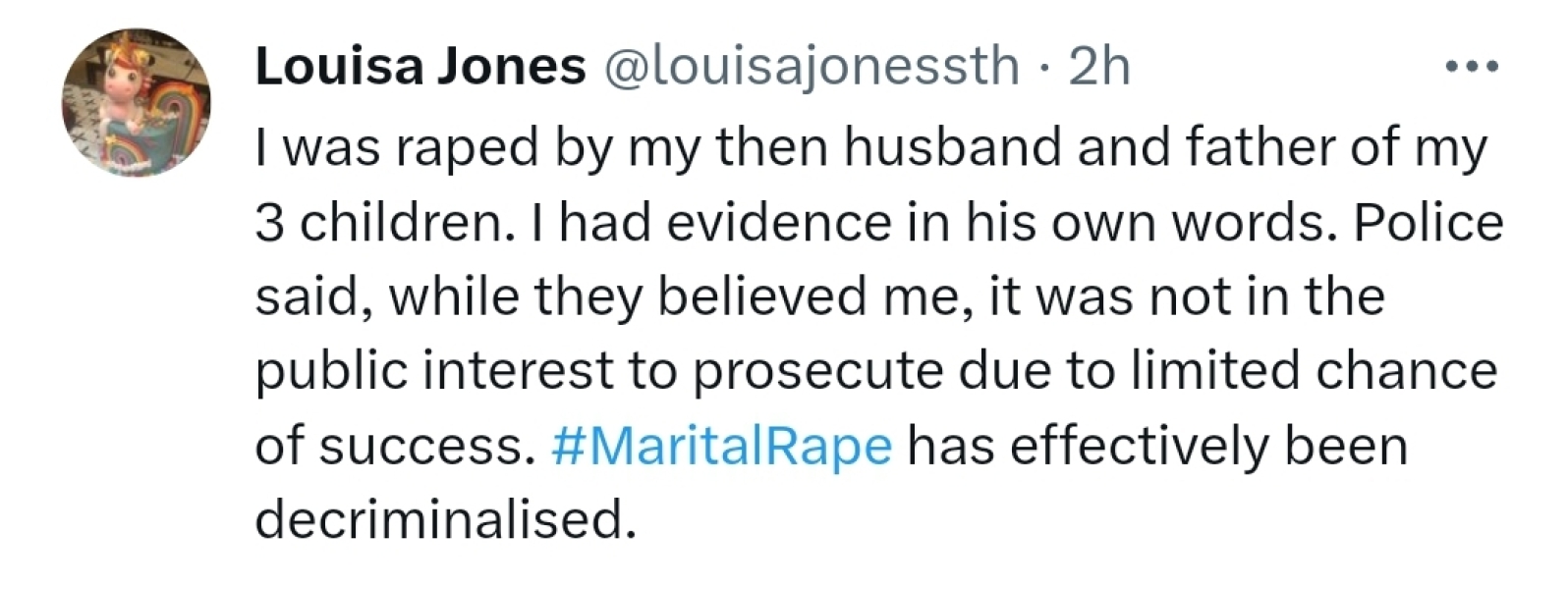 Why didn't they go to the police? (TW)