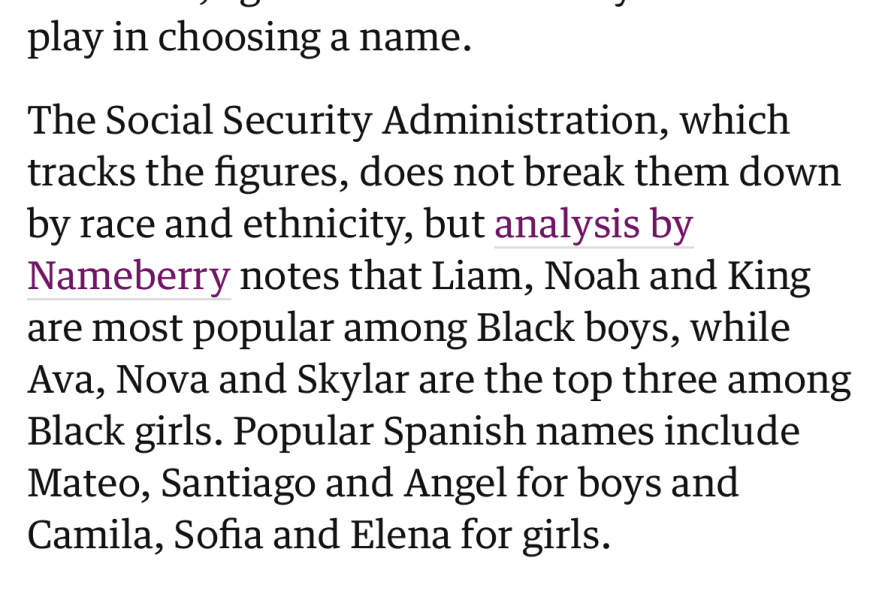 To love a name for baby that MN seems to not like :/