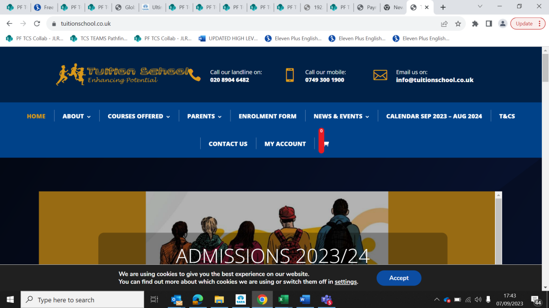 11+ - reviews on Tuitionschool classes at Sudbury Court Drive, Harrow