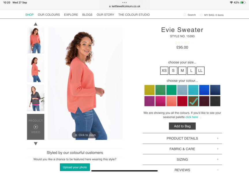 Where are the chocolate brown jumpers?