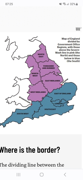 What’s the furthest north in the UK you’ve been? Where do you think the north starts?