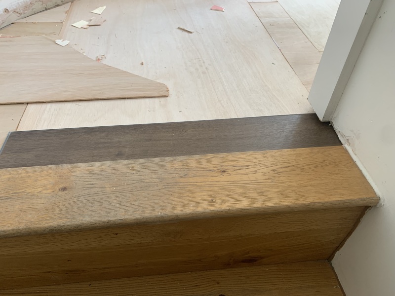 my hardwood floor is being ripped out by mistake for lvt