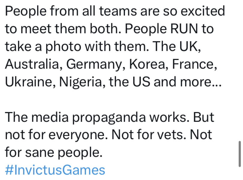 The Duke and Duchess of Sussex at the Invictus Games 2023