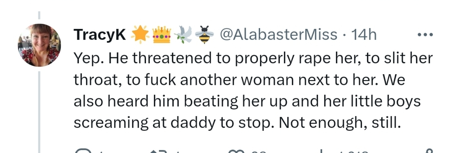 Why didn't they go to the police? (TW)