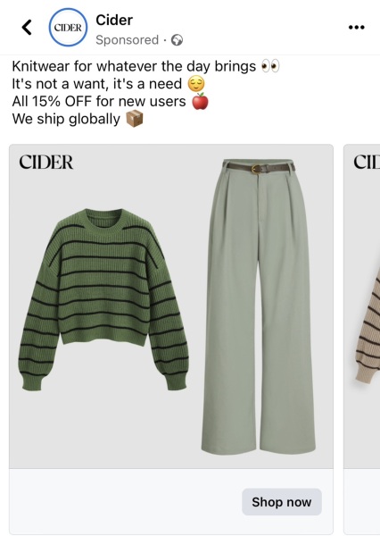 Cider and cider curve - alternative?