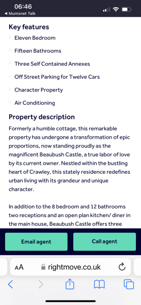 A brilliant Rightmove listing