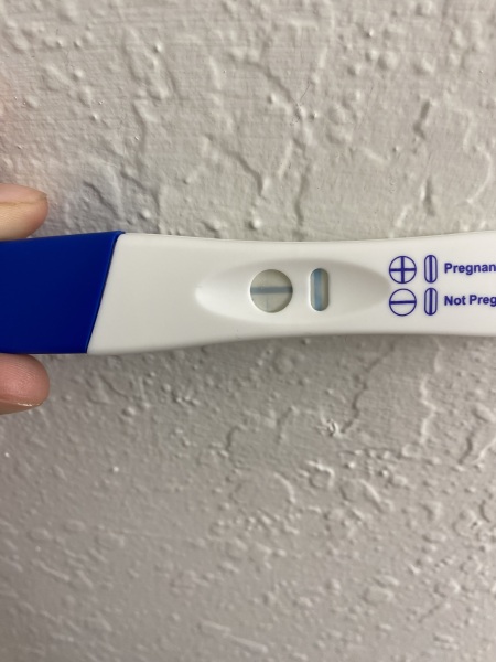 Sainsbury’s test - skinny line - anyone had this and was pregnant?