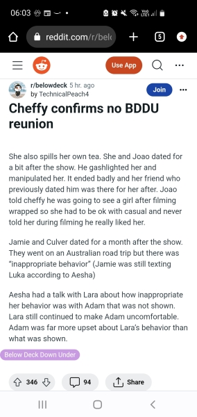 Below Deck - Hayu Pace....The Best Goddam Job In The World