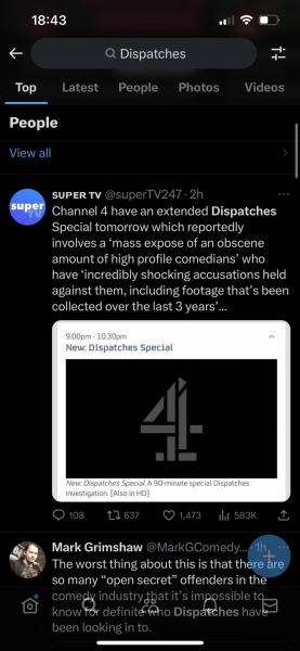 Apparently the biggest news story of the year is going to break over the weekend