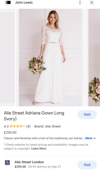 Help me find this wedding dress please!