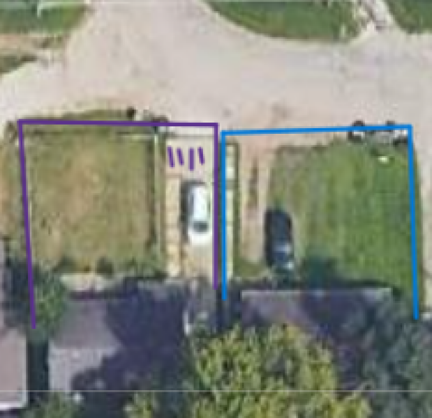 to get neighbours to stop parking on my drive