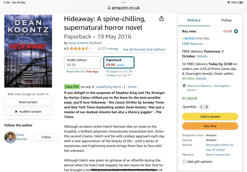 Horror recommendations 