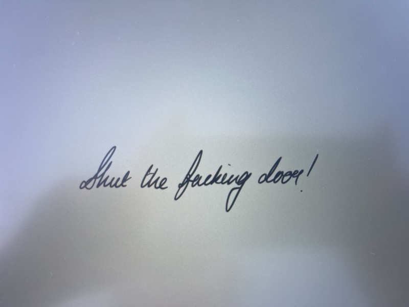 Have I been writing f wrong my whole life?