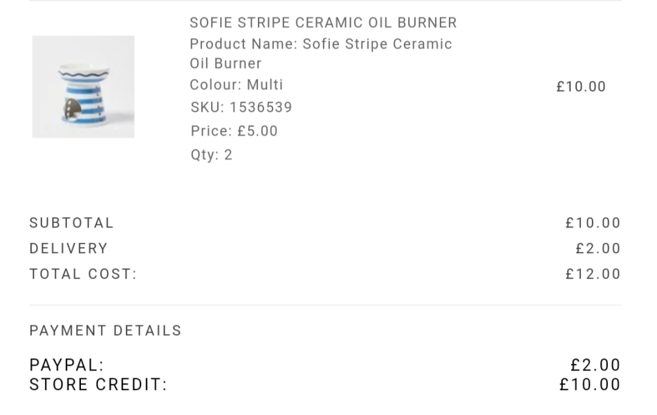 Thread 3 - the one with the single use oven