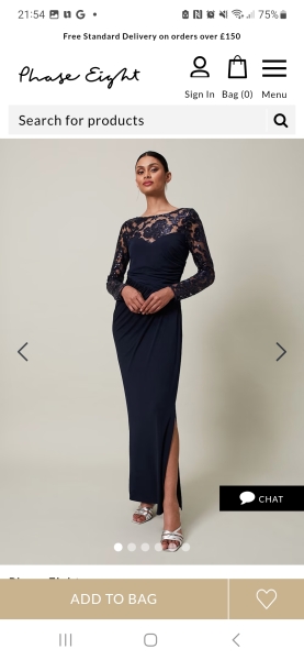 To wear this to a posh do?