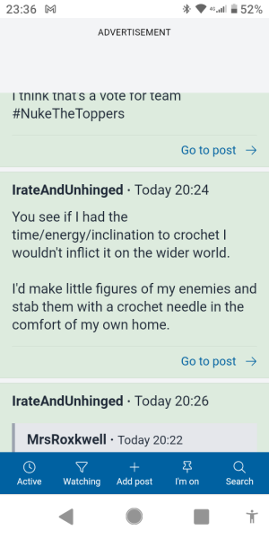 To think that postbox toppers are an aberration and those who produce them should be shot at dawn (I should say 'light hearted' here but it goes against the grain)