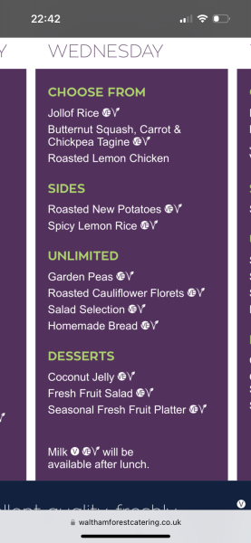 French school meals