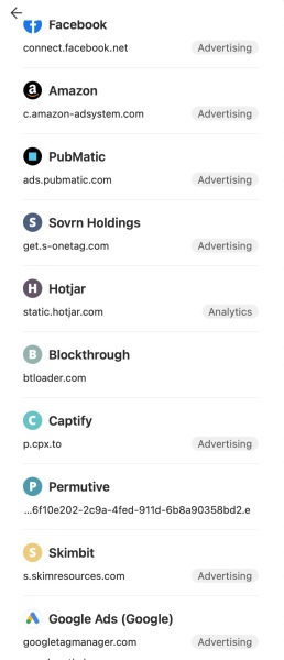 Why so many trackers Mumsnet?