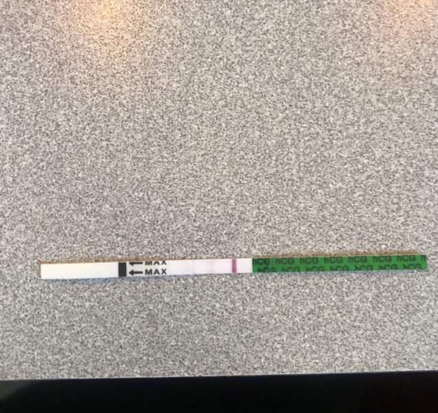 Faint positive ?