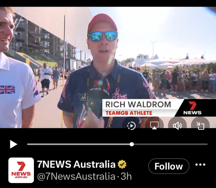Heart of Invictus  Well done that man!