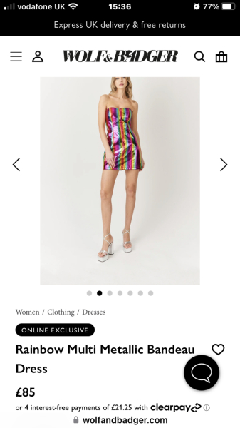 Please help me find an incredibly EXTRA dress