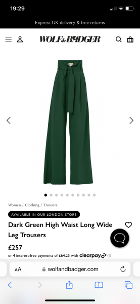 Can anyone help me find a cheaper version of these trousers?
