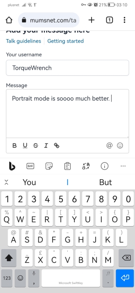 To find this website horrible on android!
