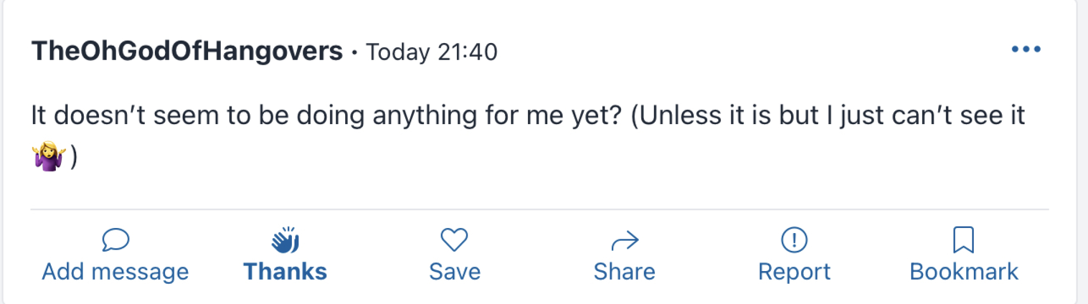 UPDATE FROM MNHQ - new Hidden Gratitude feature
