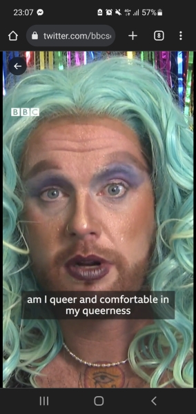 BBC profiles a GP who is also a drag queen in their spare time