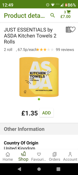 Why is kitchen roll so bloody expensive?