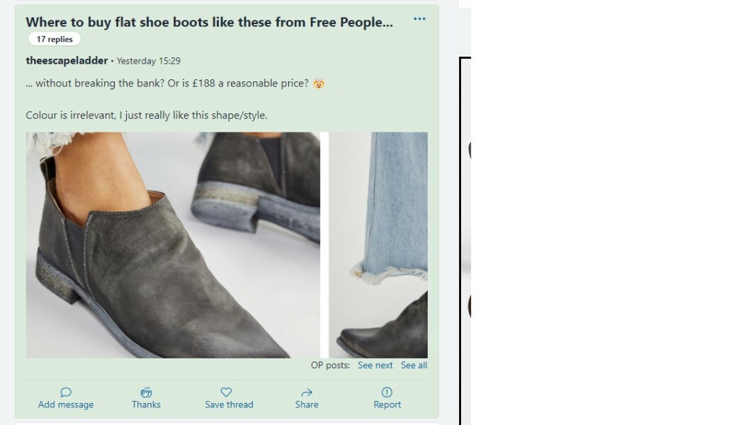 Where to buy flat shoe boots like these from Free People...