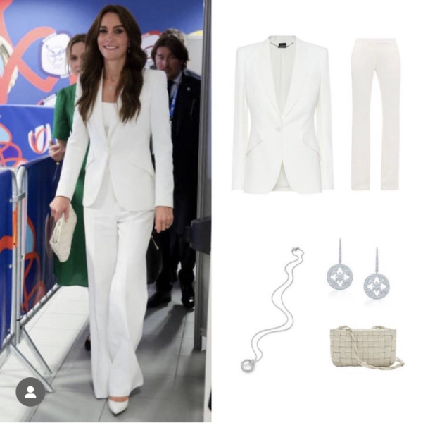 Royal Style and Beauty - what goes in the Bold Tower? White stilettos, green coats and too much of the flower?